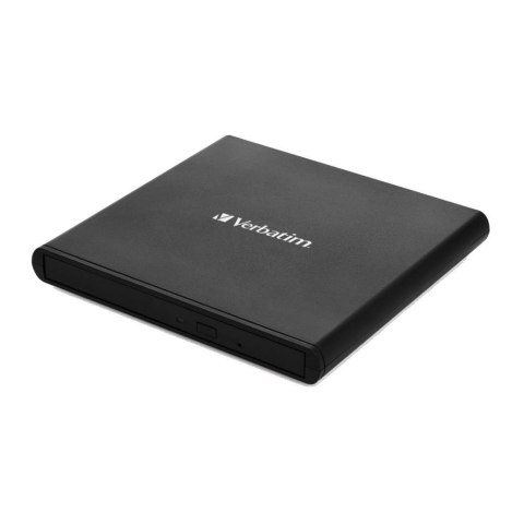 Verbatim External Slimline CD/DVD Writer dysk optyczny DVD±RW Czarny Verbatim External Slimline CD/DVD Writer dysk optyczny DVD±RW Czarny