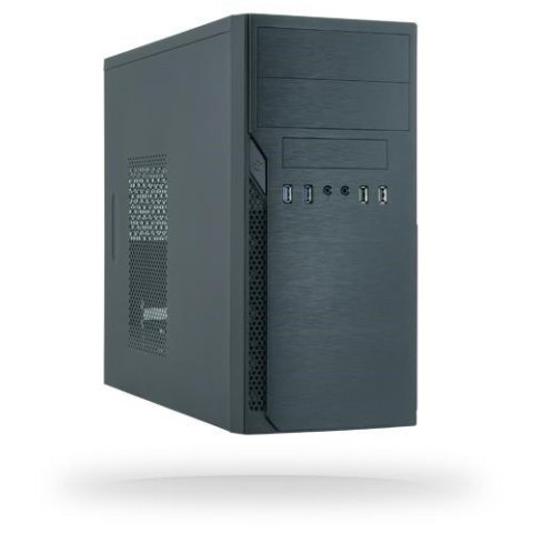 Chieftec ATX mini-tour alu brossé SECC Tower Czarny Chieftec ATX mini-tour alu brossé SECC Tower Czarny