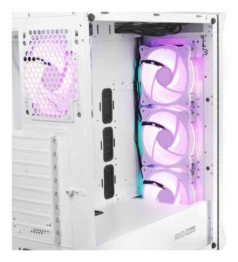 GENESIS OBUDOWA IRID 505 ARGB BIAŁA MIDI TOWER NPC-1872