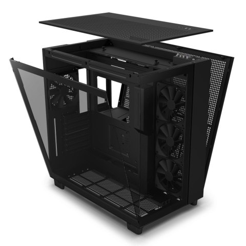 NZXT OBUDOWA H9 FLOW MIDI TOWER Z OKNEM CZARNA CM-H91FB-01 NZXT OBUDOWA H9 FLOW MIDI TOWER Z OKNEM CZARNA CM-H91FB-01