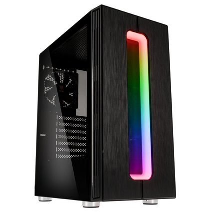 Obudowa KOLINK NIMBUS NIMBUS RGB (ATX, Micro ATX, Mini ITX; kolor czarny) Obudowa KOLINK NIMBUS NIMBUS RGB (ATX, Micro ATX, Mini ITX; kolor czarny)