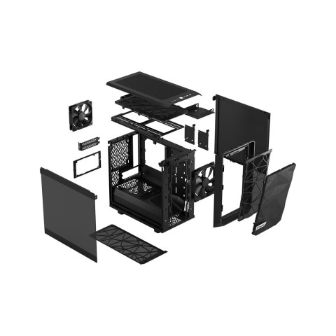 Fractal Design Meshify 2 Nano Czarny Fractal Design Meshify 2 Nano Czarny