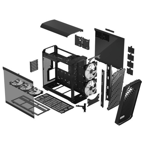 Obudowa Fractal Torrent Black RGB TG Light Tint 5x Fan ATX Obudowa Fractal Torrent Black RGB TG Light Tint 5x Fan ATX