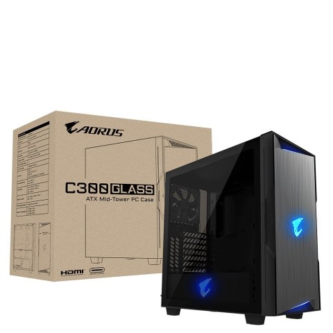 Obudowa Gigabyte Aorus C300 Glass RGB Obudowa Gigabyte Aorus C300 Glass RGB