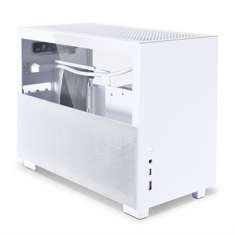 Obudowa Lian Li Q58W4 Mini-ITX, PCIE 4.0 Edition - biała