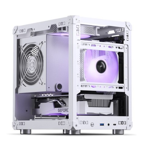 Obudowa komputerowa Jonsbo C6 Micro-ATX - biała Obudowa komputerowa Jonsbo C6 Micro-ATX - biała