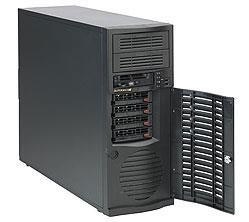 Supermicro SuperChassis 733TQ-668B Midi Tower Czarny 668 W Supermicro SuperChassis 733TQ-668B Midi Tower Czarny 668 W