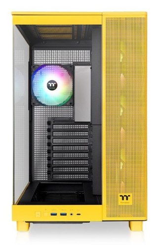 Thermaltake View 380 XL TG ARGB Midi Tower Żółty