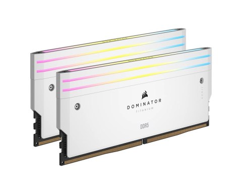 Corsair Dominator Titanium CMP32GX5M2B6400C32W moduł pamięci 32 GB 2 x 16 GB DDR5 6400 MHz Corsair Dominator Titanium CMP32GX5M2B6400C32W moduł pamięci 32 GB 2 x 16 GB DDR5 6400 MHz