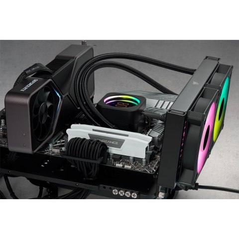 Corsair Vengeance CMK32GX5M2B5200C40W moduł pamięci 32 GB 2 x 16 GB DDR5 5200 MHz Korekcja ECC Corsair Vengeance CMK32GX5M2B5200C40W moduł pamięci 32 GB 2 x 16 GB DDR5 5200 MHz Korekcja ECC