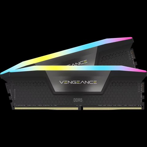 Corsair Vengeance RGB CMH32GX5M2B6400C36 moduł pamięci 32 GB 2 x 16 GB DDR5 6400 MHz Corsair Vengeance RGB CMH32GX5M2B6400C36 moduł pamięci 32 GB 2 x 16 GB DDR5 6400 MHz