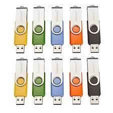 Intenso Basic Line pamięć USB 8 GB USB Typu-A 2.0 Czarny, Niebieski, Zielony, Pomarańczowy, Żółty