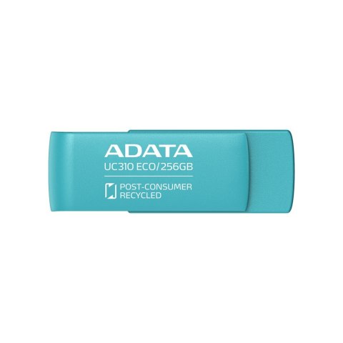 ADATA UC310 ECO pamięć USB 256 GB USB Typu-A 3.2 Gen 1 (3.1 Gen 1) Zielony ADATA UC310 ECO pamięć USB 256 GB USB Typu-A 3.2 Gen 1 (3.1 Gen 1) Zielony