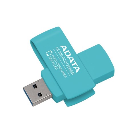 ADATA UC310 ECO pamięć USB 256 GB USB Typu-A 3.2 Gen 1 (3.1 Gen 1) Zielony ADATA UC310 ECO pamięć USB 256 GB USB Typu-A 3.2 Gen 1 (3.1 Gen 1) Zielony