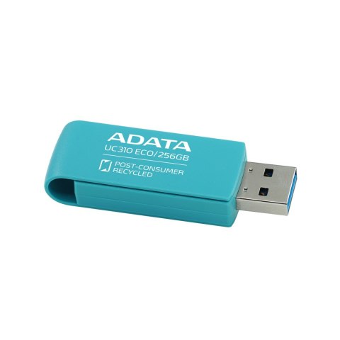 ADATA UC310 ECO pamięć USB 256 GB USB Typu-A 3.2 Gen 1 (3.1 Gen 1) Zielony ADATA UC310 ECO pamięć USB 256 GB USB Typu-A 3.2 Gen 1 (3.1 Gen 1) Zielony