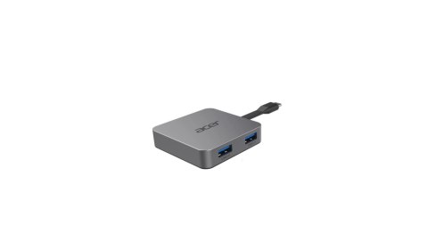 Acer HP.DSCAB.014 stacja dokująca Przewodowa USB 3.2 Gen 1 (3.1 Gen 1) Type-C Srebrny Acer HP.DSCAB.014 stacja dokująca Przewodowa USB 3.2 Gen 1 (3.1 Gen 1) Type-C Srebrny