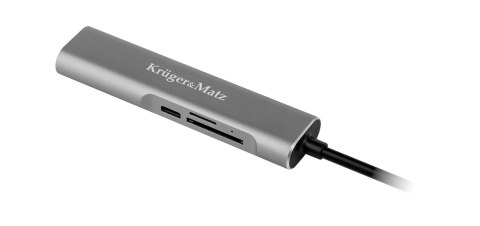 Adapter (HUB) USB typu C na HDMI/USB3.0/SD/MicroSD/C port Adapter (HUB) USB typu C na HDMI/USB3.0/SD/MicroSD/C port