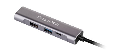 Adapter (HUB) USB typu C na HDMI/USB3.0/USB2.0/C port Adapter (HUB) USB typu C na HDMI/USB3.0/USB2.0/C port