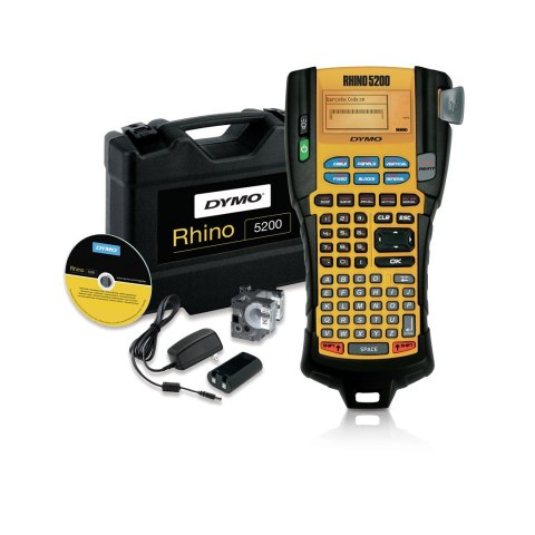 DYMO RHINO 5200 Kit drukarka etykiet Termotransferowy 180 x 180 DPI ABC DYMO RHINO 5200 Kit drukarka etykiet Termotransferowy 180 x 180 DPI ABC