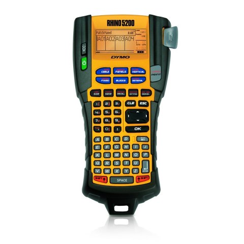 DYMO RHINO 5200 Kit drukarka etykiet Termotransferowy 180 x 180 DPI ABC DYMO RHINO 5200 Kit drukarka etykiet Termotransferowy 180 x 180 DPI ABC