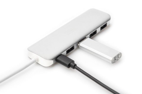 Digitus 4-portowy hub USB Type-C™ (USB 3.0) + PD Digitus 4-portowy hub USB Type-C™ (USB 3.0) + PD