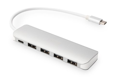 Digitus 4-portowy hub USB Type-C™ (USB 3.0) + PD Digitus 4-portowy hub USB Type-C™ (USB 3.0) + PD