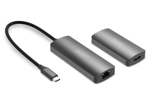 Digitus Extender wideo 4K (USB-C - HDMI), 30 m Digitus Extender wideo 4K (USB-C - HDMI), 30 m