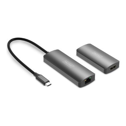 Digitus Extender wideo 4K (USB-C - HDMI), 30 m Digitus Extender wideo 4K (USB-C - HDMI), 30 m