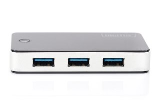 Digitus Hub USB 3.0, 4 porty, czarny