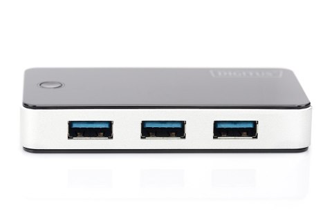 Digitus Hub USB 3.0, 4 porty, czarny Digitus Hub USB 3.0, 4 porty, czarny
