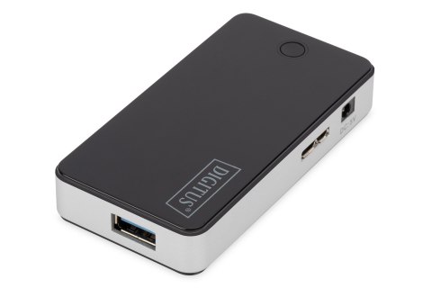 Digitus Hub USB 3.0, 4 porty, czarny Digitus Hub USB 3.0, 4 porty, czarny