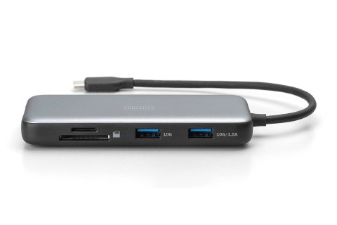 Digitus Stacja dokująca USB-C, 7-portowa Digitus Stacja dokująca USB-C, 7-portowa