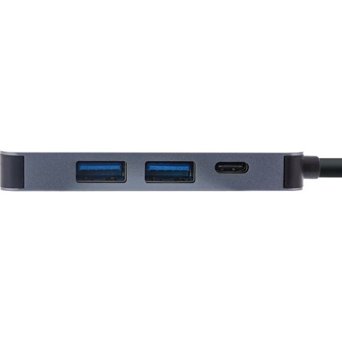 InLine 33271H huby i koncentratory USB 3.2 Gen 1 (3.1 Gen 1) Type-C 5000 Mbit/s Szary InLine 33271H huby i koncentratory USB 3.2 Gen 1 (3.1 Gen 1) Type-C 5000 Mbit/s Szary