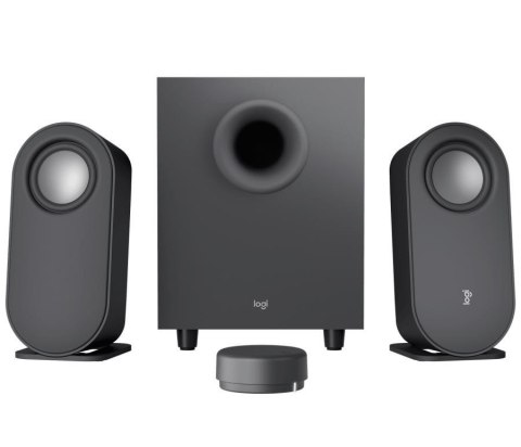 Logitech Z407 Bluetooth computer speakers with subwoofer and wireless control 40 W Grafitowy 2.1 kan. Logitech Z407 Bluetooth computer speakers with subwoofer and wireless control 40 W Grafitowy 2.1 kan.