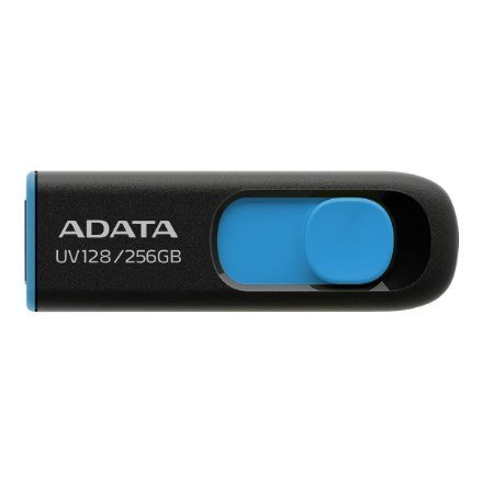 Pamięć USB ADATA UV128 256 GB USB Typu-A 3.2 Gen 1 (3.1 Gen 1) Czarny, Niebieski