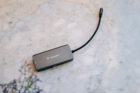 Verbatim 32157 huby i koncentratory USB 3.2 Gen 1 (3.1 Gen 1) Type-C 5000 Mbit/s Szary Verbatim 32157 huby i koncentratory USB 3.2 Gen 1 (3.1 Gen 1) Type-C 5000 Mbit/s Szary
