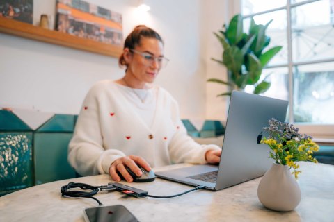 Wieloportowy koncentrator Verbatim USB-C Essentials z 7 portami 32158 Wieloportowy koncentrator Verbatim USB-C Essentials z 7 portami 32158