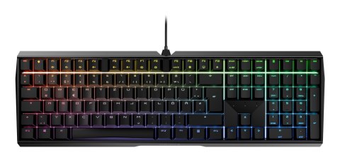 CHERRY MX 3.0S RGB klawiatura Gaming USB QWERTZ Niemiecki Czarny CHERRY MX 3.0S RGB klawiatura Gaming USB QWERTZ Niemiecki Czarny