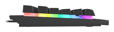 GENESIS Rhod 500 RGB klawiatura Gaming USB QWERTY Portugalski Czarny, Srebrny GENESIS Rhod 500 RGB klawiatura Gaming USB QWERTY Portugalski Czarny, Srebrny