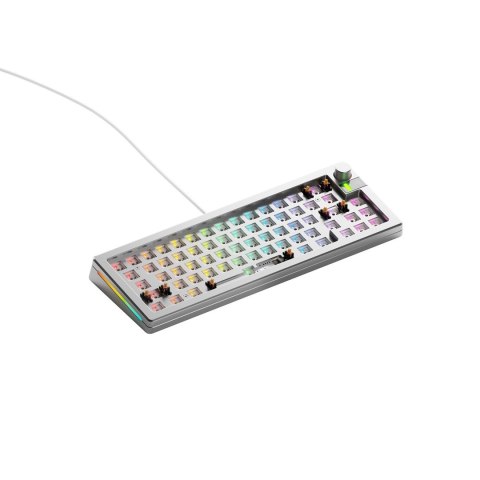 Glorious Gaming GLO-KB-GMMK3-PRO-65-BB-W-SIL-US klawiatura Glorious Gaming GLO-KB-GMMK3-PRO-65-BB-W-SIL-US klawiatura