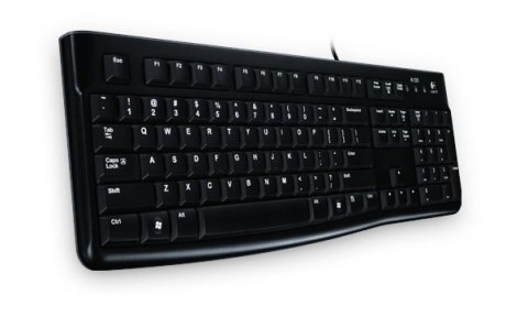 Klawiatura Logitech K120 920-002489 USB QWERTZ Niemiecki Czarny
