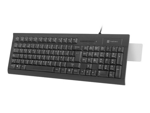 Klawiatura NATEC NKL-2052 Biuro USB QWERTY Hiszpański Czarny Klawiatura NATEC NKL-2052 Biuro USB QWERTY Hiszpański Czarny