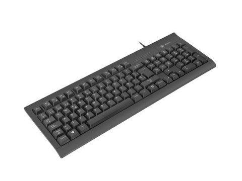 Klawiatura NATEC NKL-2052 Biuro USB QWERTY Hiszpański Czarny Klawiatura NATEC NKL-2052 Biuro USB QWERTY Hiszpański Czarny