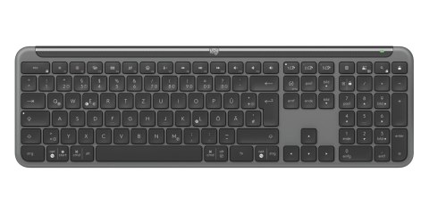 Logitech MK950 Signature for Business klawiatura Dołączona myszka Biuro RF Wireless + Bluetooth QWERTZ Niemiecki Grafitowy