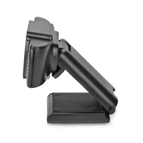 Nedis WCAM110BK kamera internetowa 5 MP 2592 x 1944 px USB 2.0 Czarny Nedis WCAM110BK kamera internetowa 5 MP 2592 x 1944 px USB 2.0 Czarny