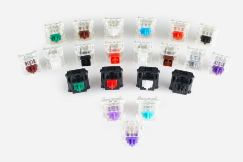 Przełączniki Glorious Gateron Brown (120 sztuk) Przełączniki Glorious Gateron Brown (120 sztuk)