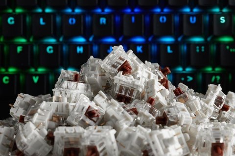 Przełączniki Glorious Gateron Brown (120 sztuk) Przełączniki Glorious Gateron Brown (120 sztuk)