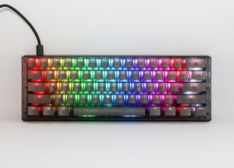 Ducky One 3 Aura Mini klawiatura Gaming USB QWERTY Amerykański międzynarodowy Czarny Ducky One 3 Aura Mini klawiatura Gaming USB QWERTY Amerykański międzynarodowy Czarny
