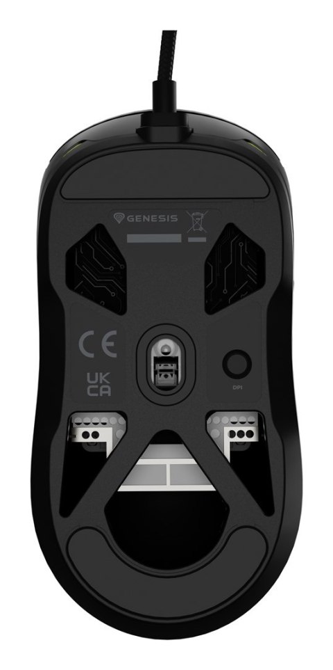 GENESIS Krypton 660 myszka Gaming Po prawej stronie USB Typu-A Optyczny 12000 DPI GENESIS Krypton 660 myszka Gaming Po prawej stronie USB Typu-A Optyczny 12000 DPI