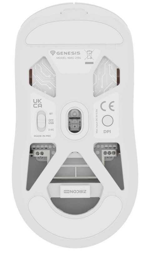 GENESIS NMG-2194 myszka Gaming Oburęczny Bluetooth + USB Type-C Optyczny 26000 DPI GENESIS NMG-2194 myszka Gaming Oburęczny Bluetooth + USB Type-C Optyczny 26000 DPI